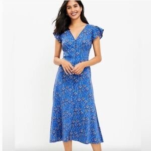 LOFT Floral Dress